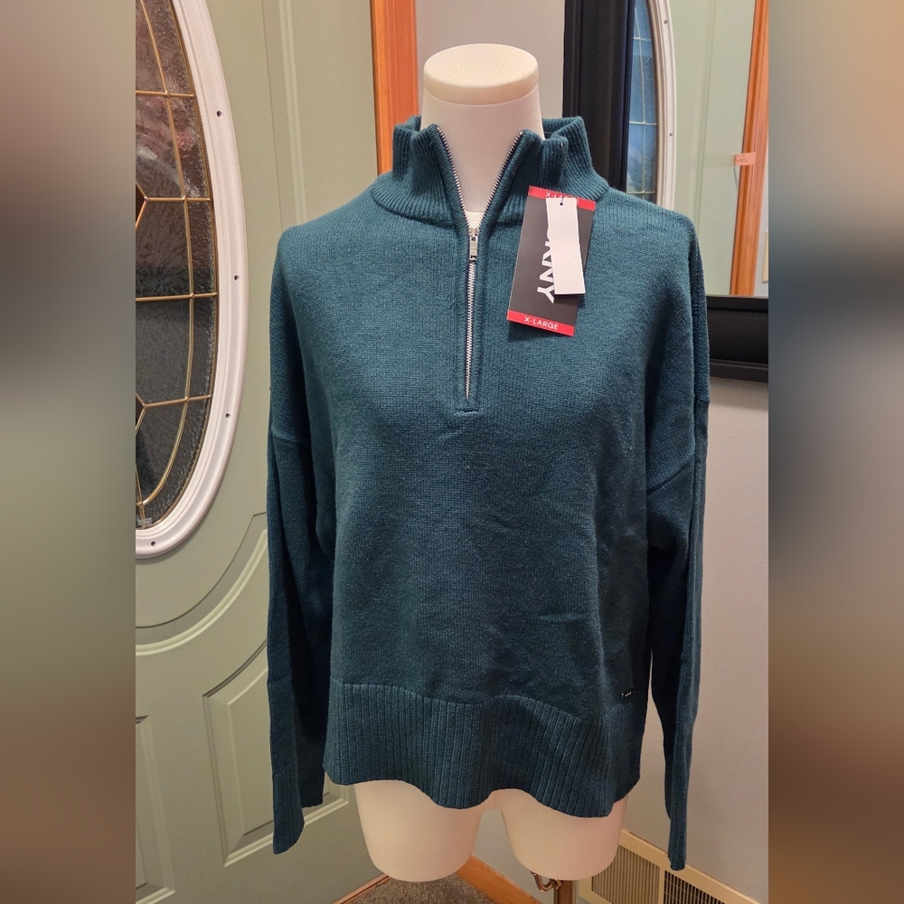 DKNY Teal Sweater